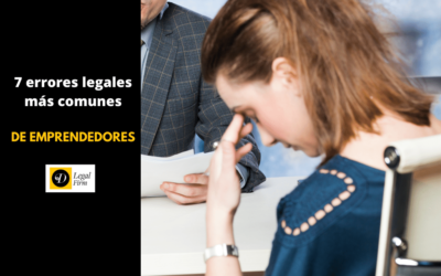 7 errores legales de emprendedores